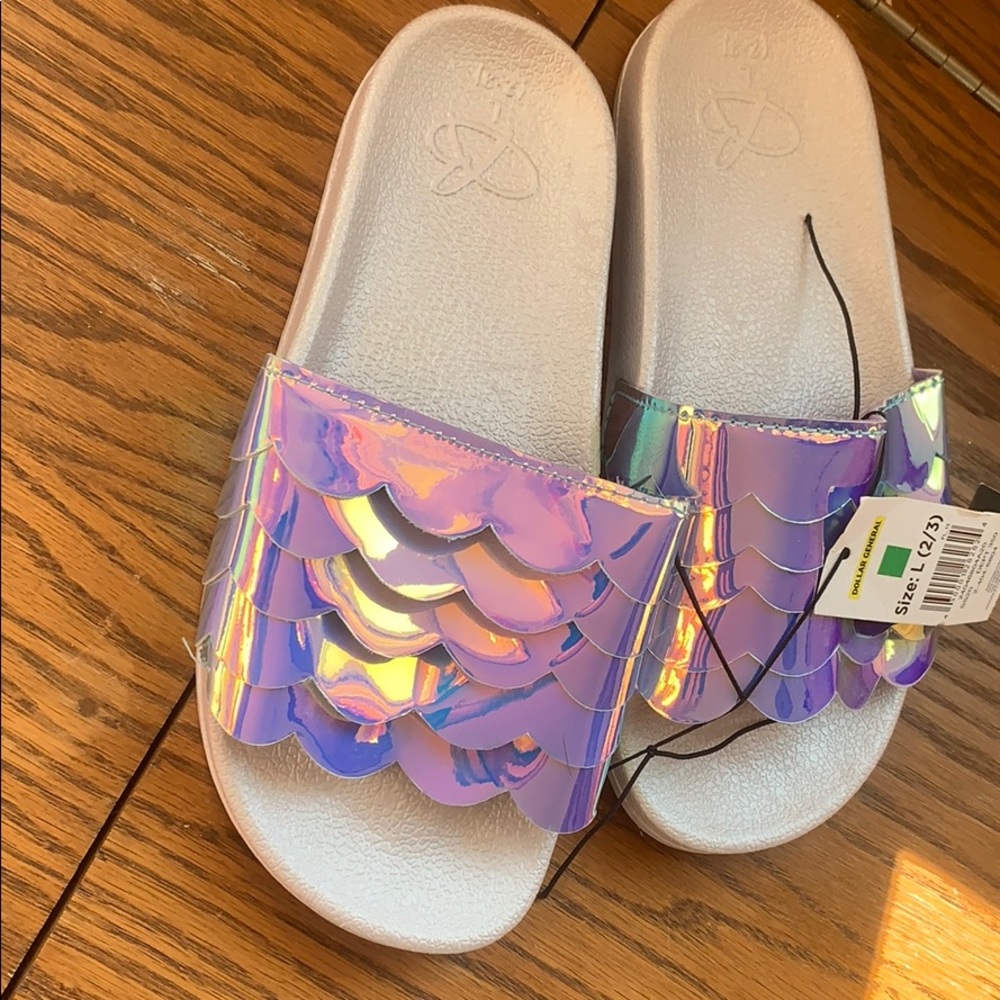 Slider mermaid sandals